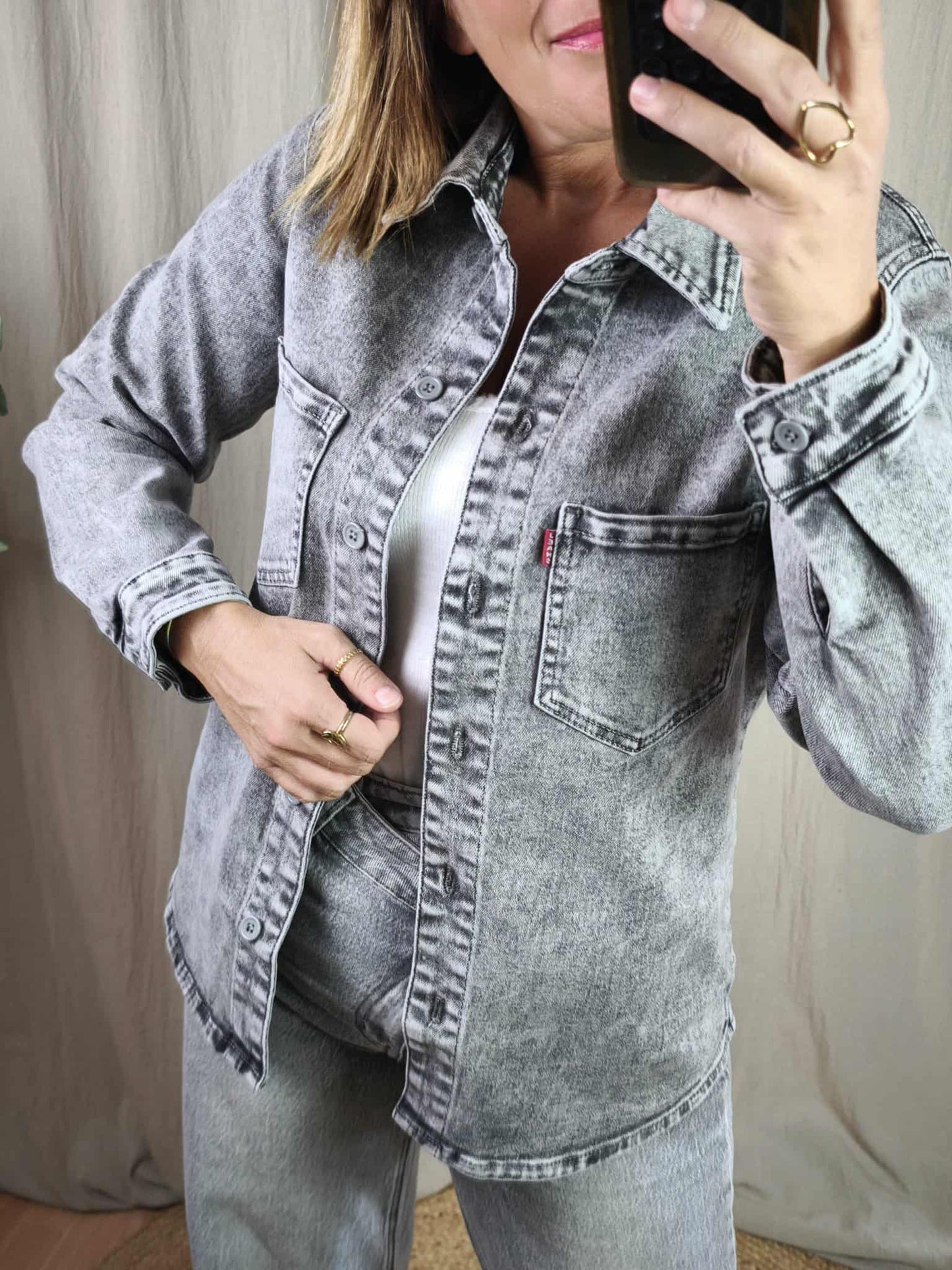 Chemise en jean