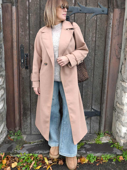 Manteau camel