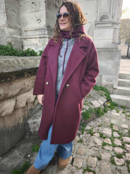 Manteau bouton