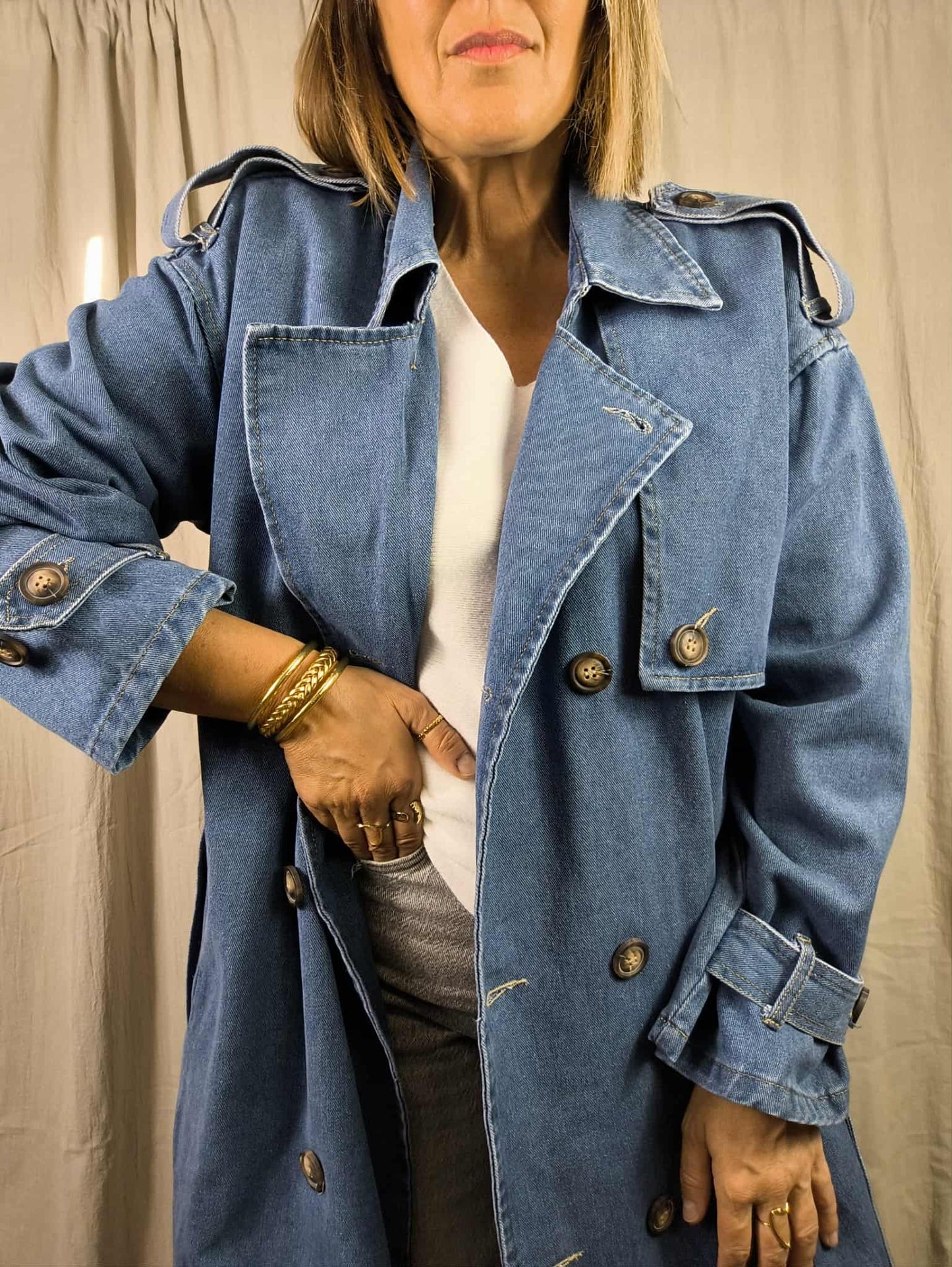 Trench jean | Addict showroom