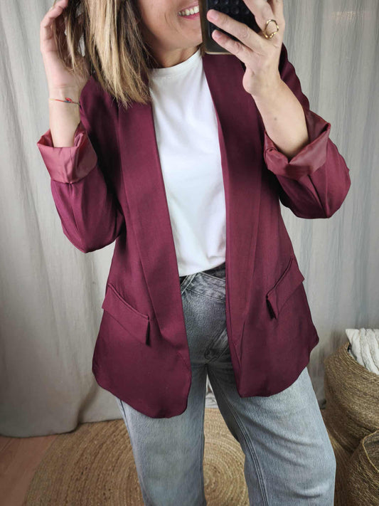 Blazer bordeaux
