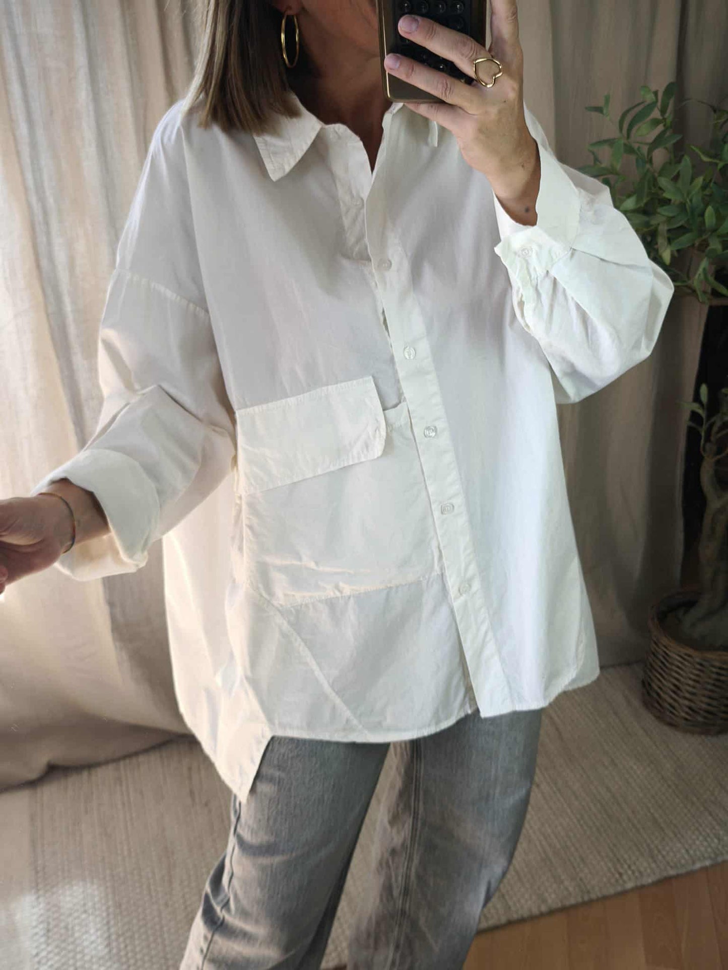 Chemise poche