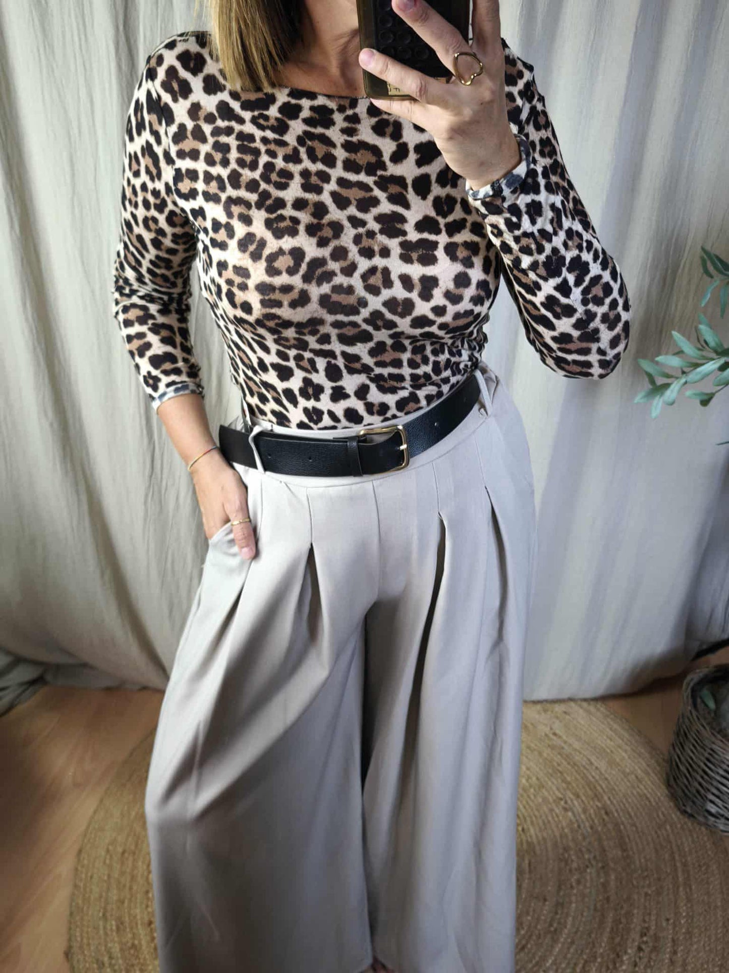 Top tulle Léo