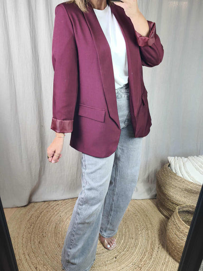 Blazer bordeaux