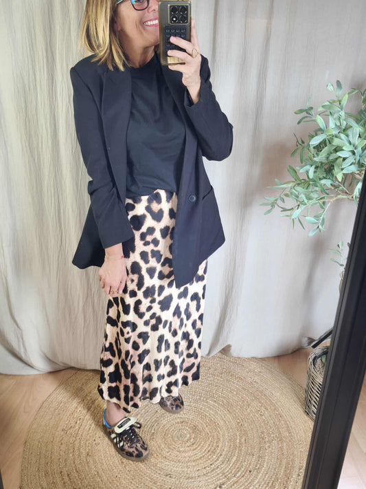 Jupe Léo viscose