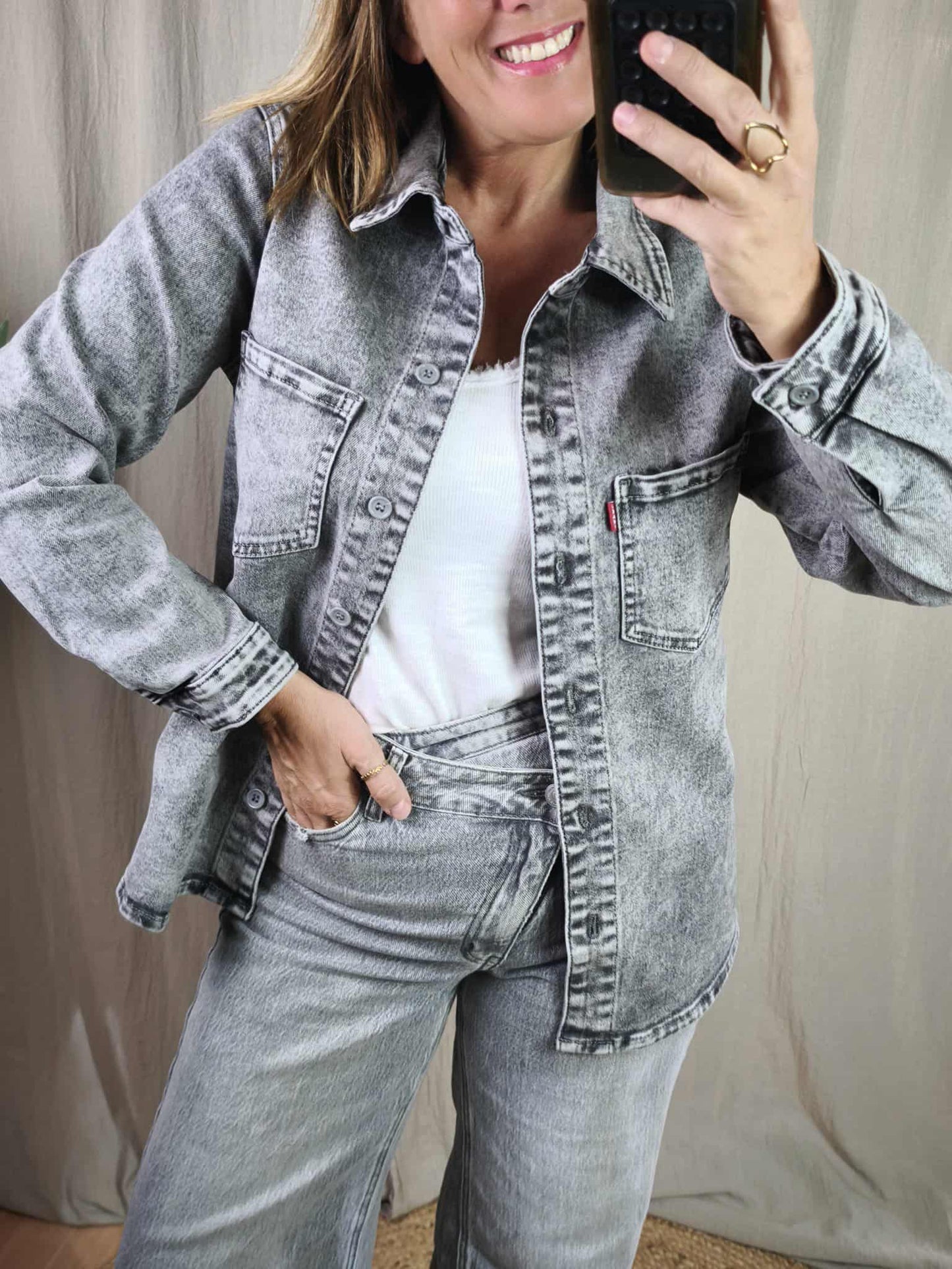 Chemise en jean