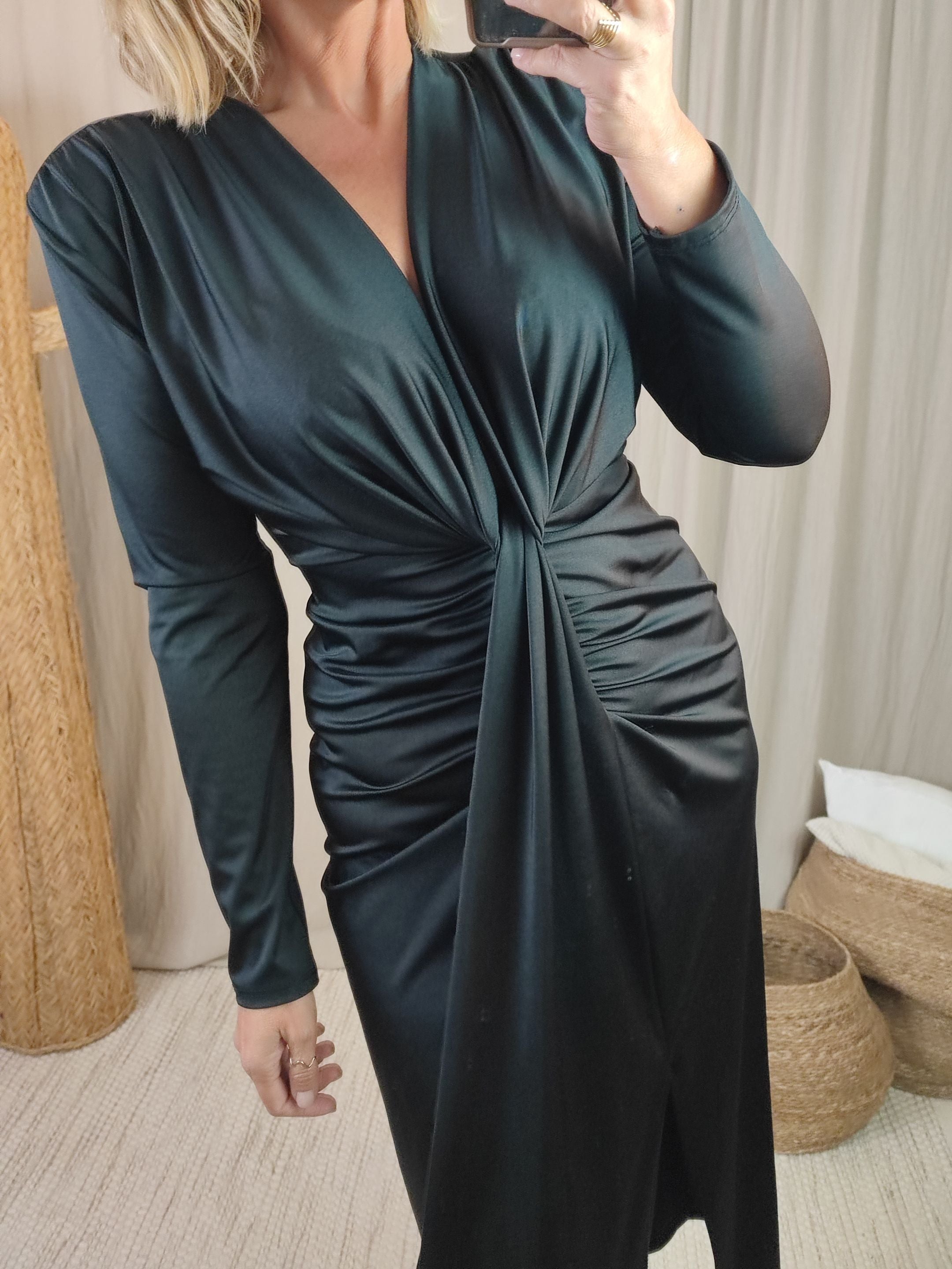 Robe drapée