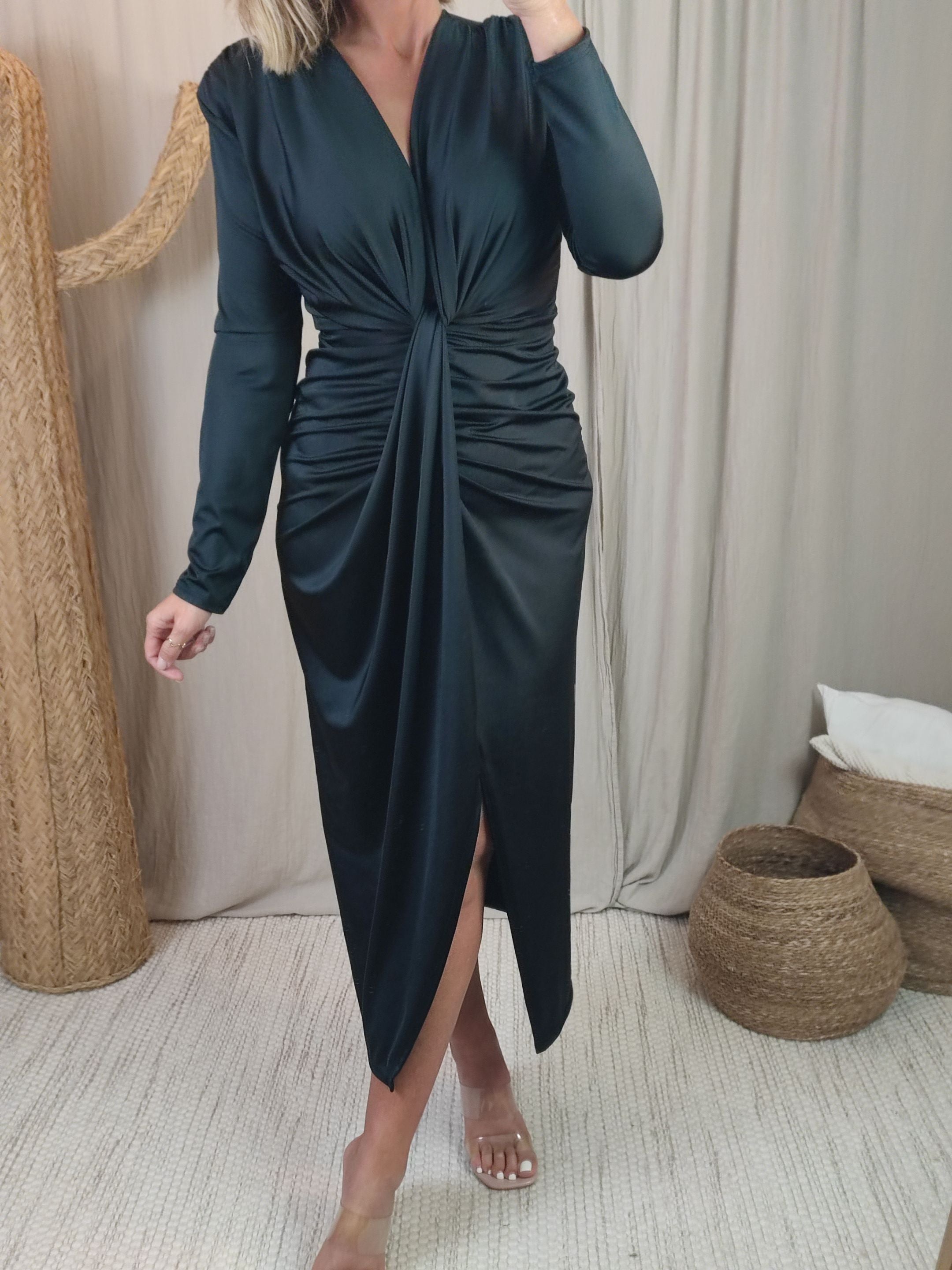 Robe drapée