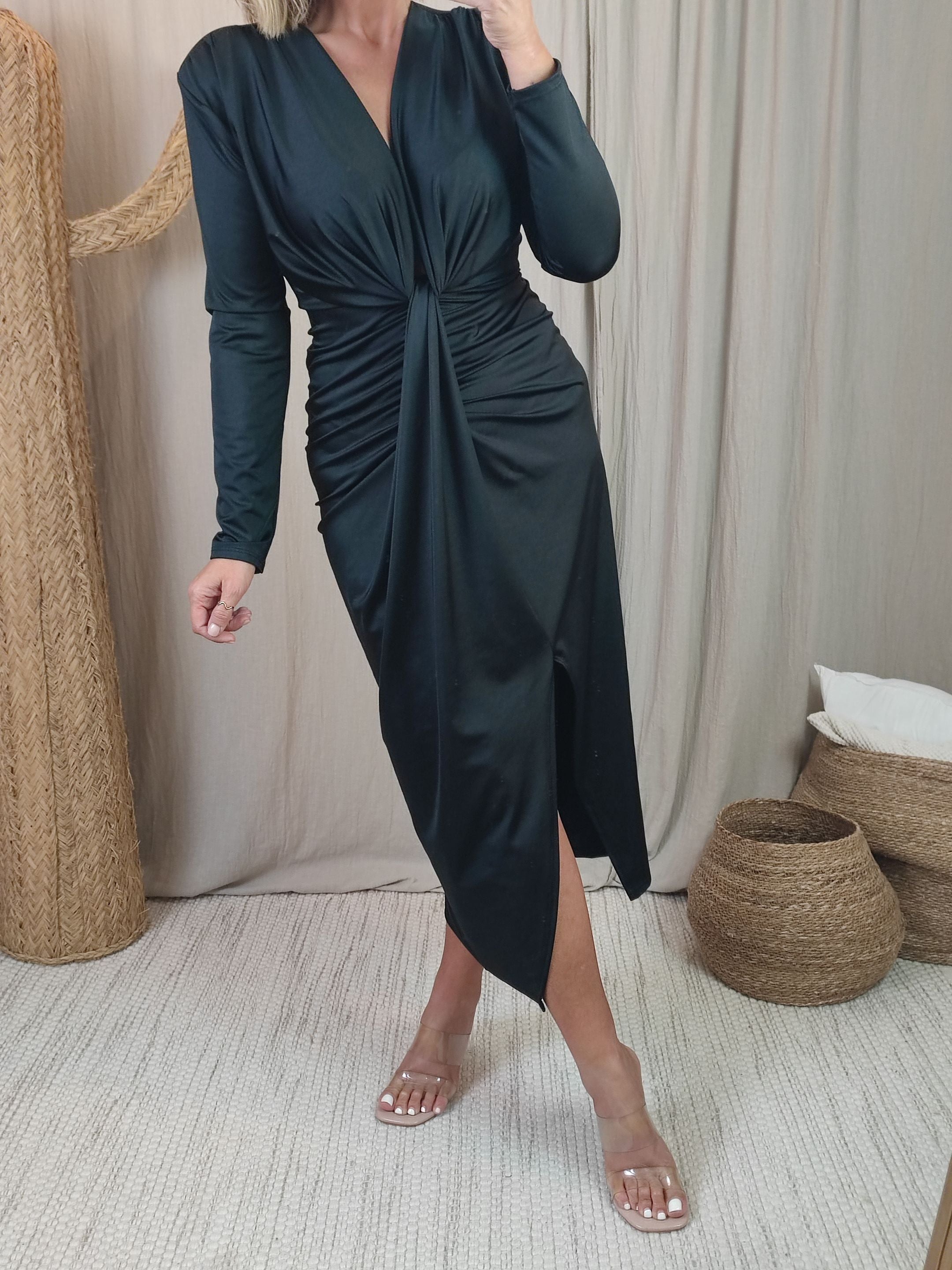 Robe drapée