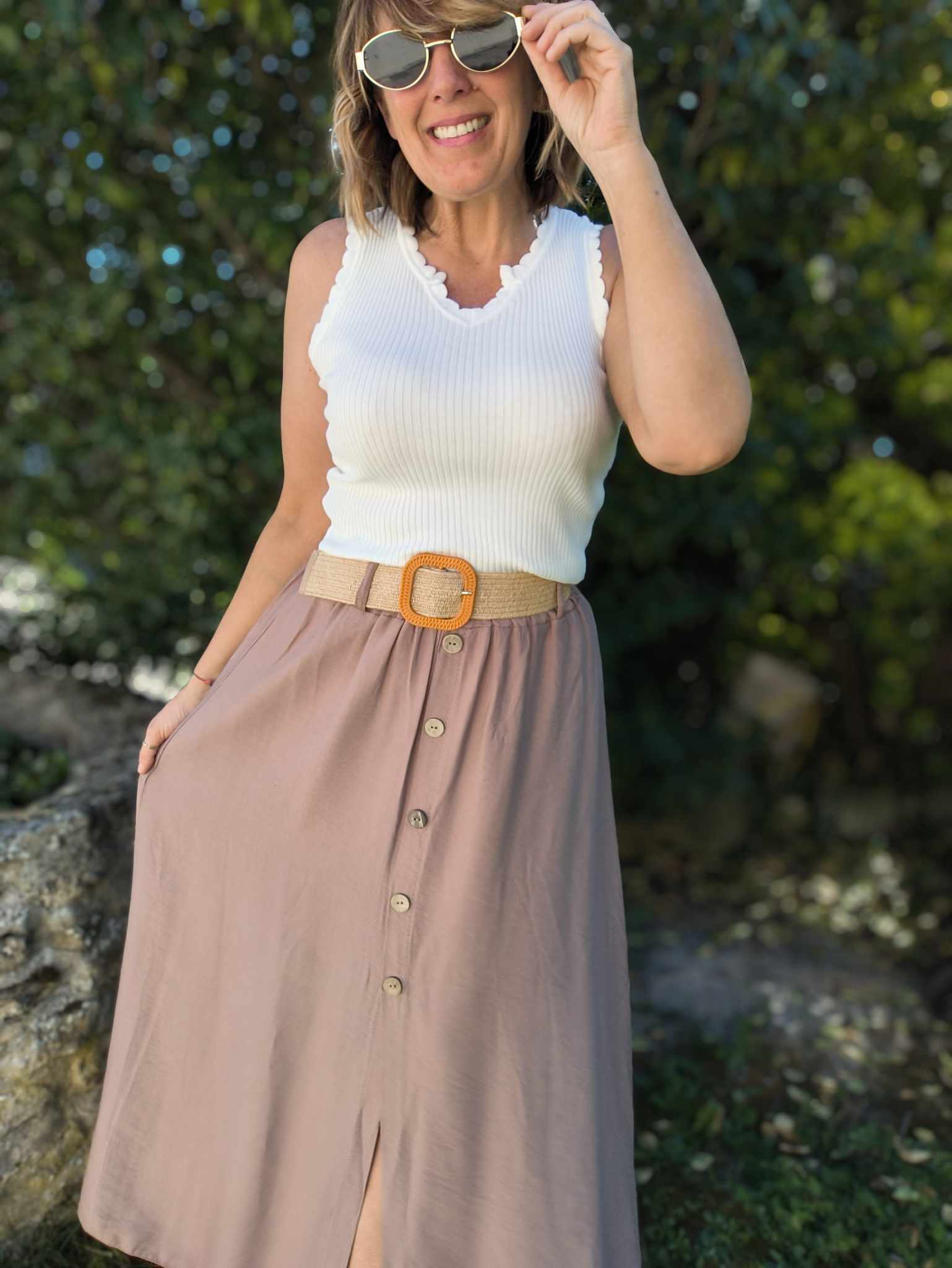Jupe ceinture