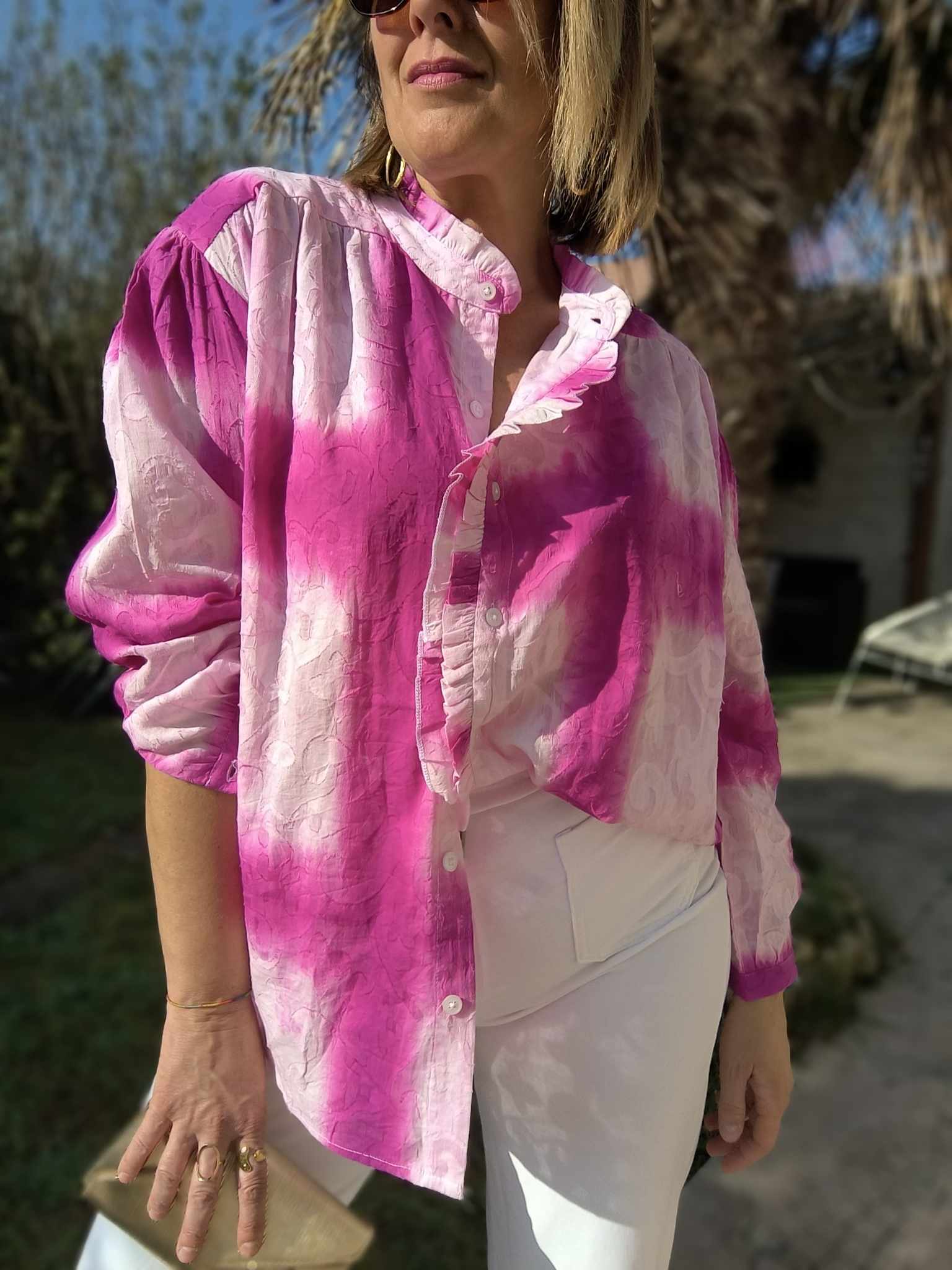 Blouse tie & dye