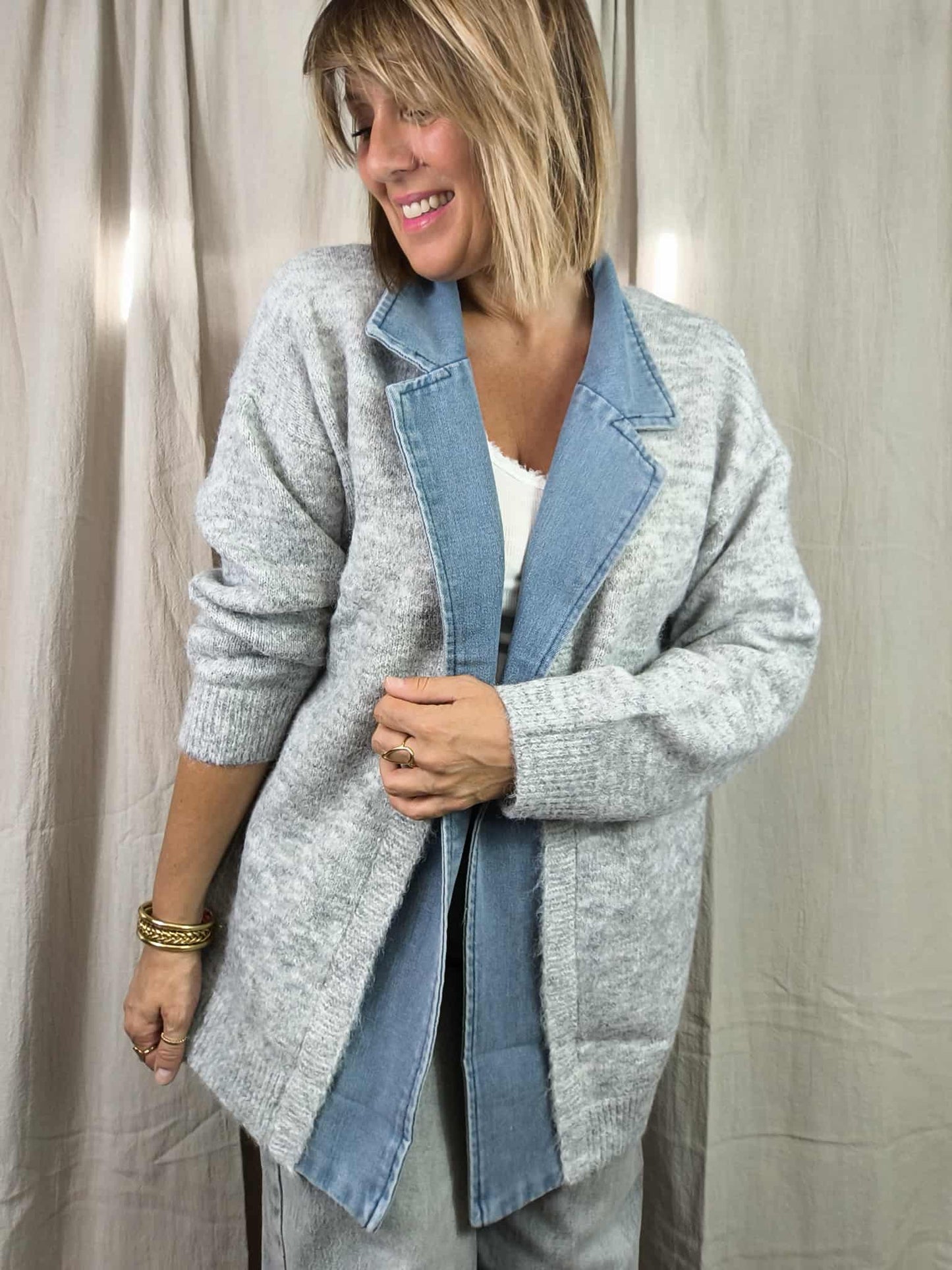 Gilet denim