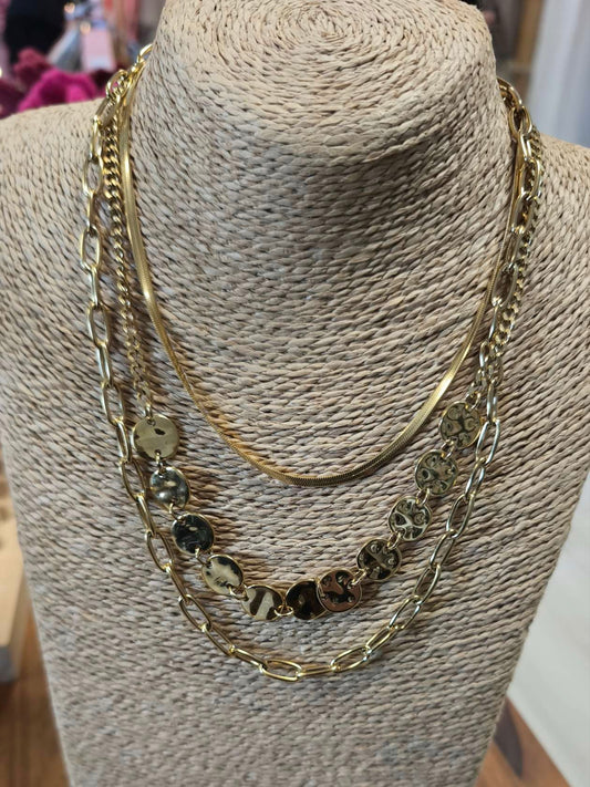 Collier 3 rangs