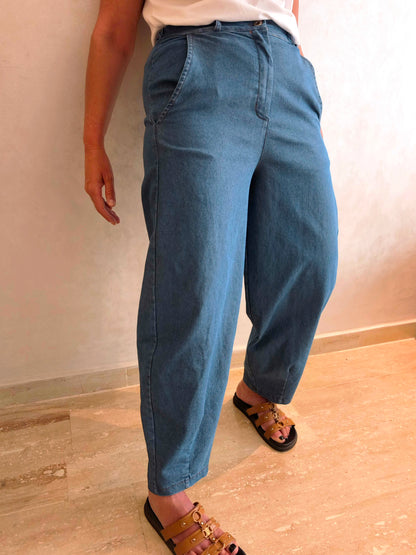 Pantalon barrel