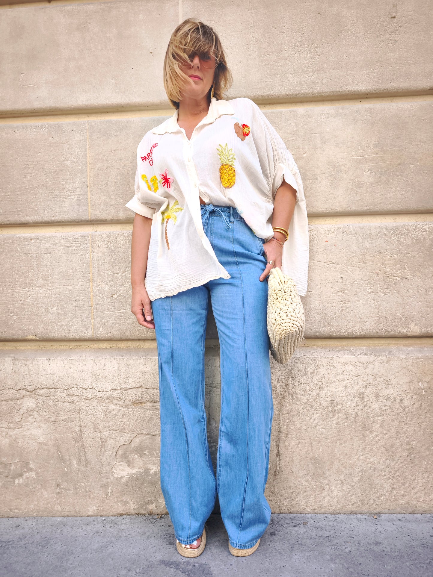 Blouse oversize Ananas