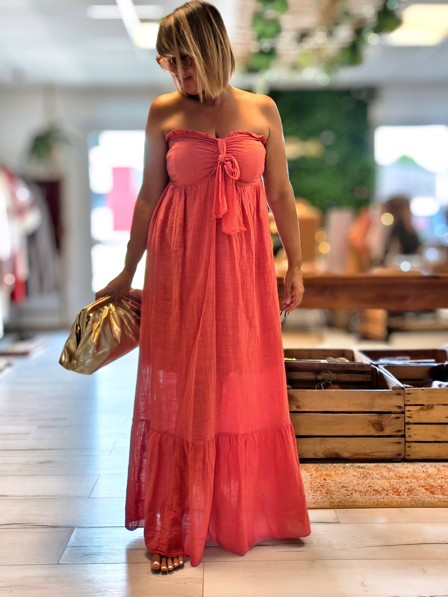 Robe bustier