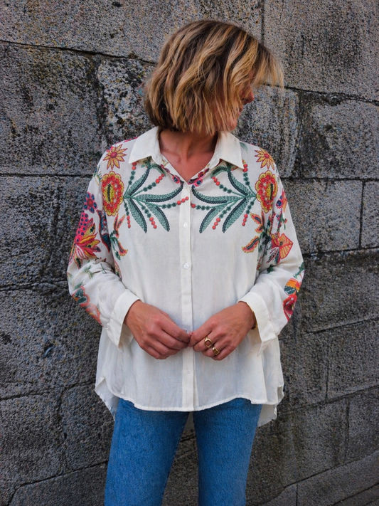 Chemise floral