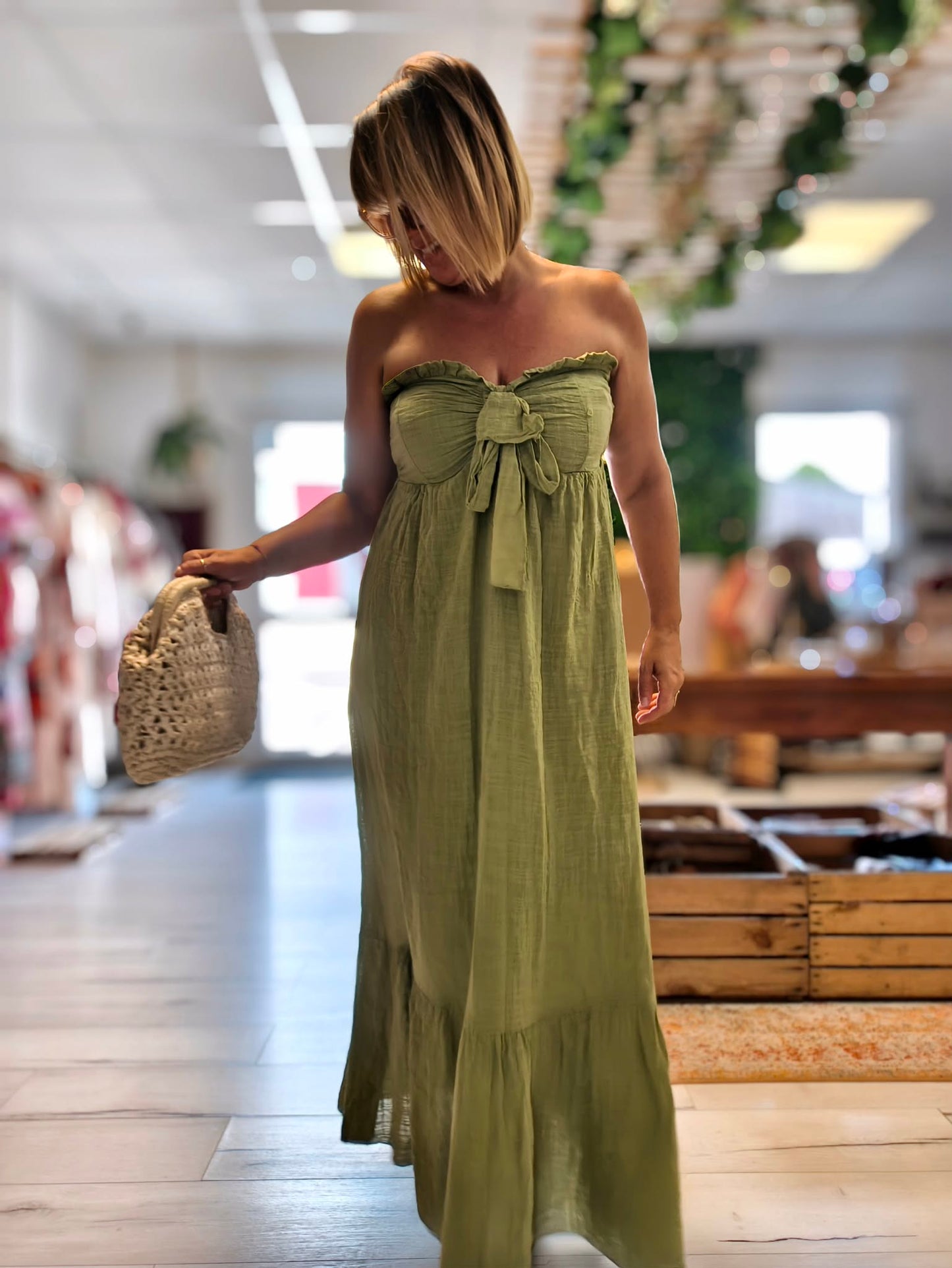Robe bustier
