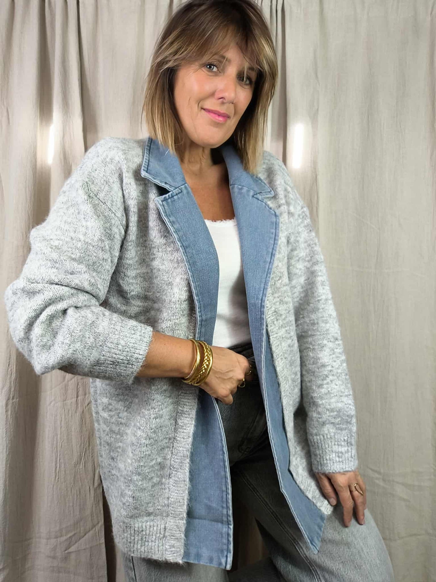 Gilet denim