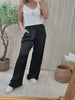 Pantalon satiné